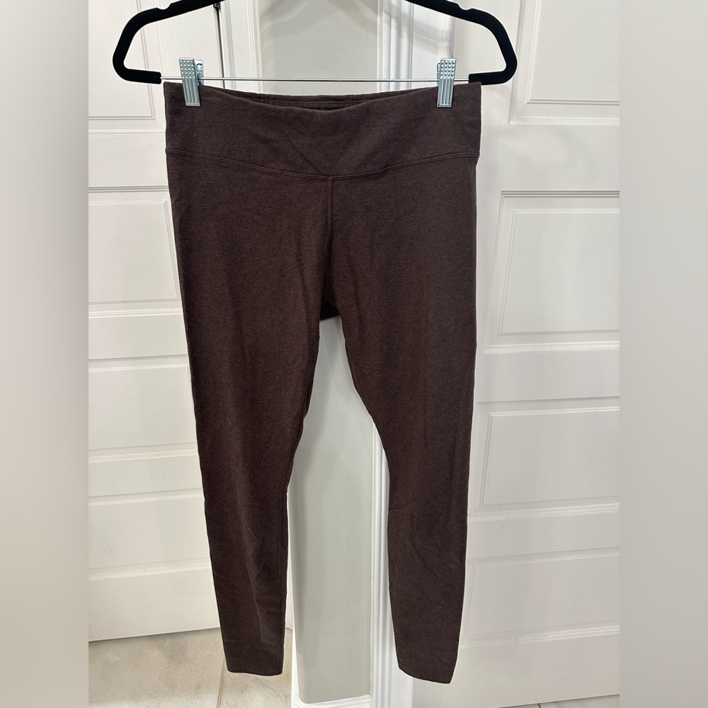 Pact Organic Women’s Medium On The Go-To Leggings Chocolate Brown Organic Cotton